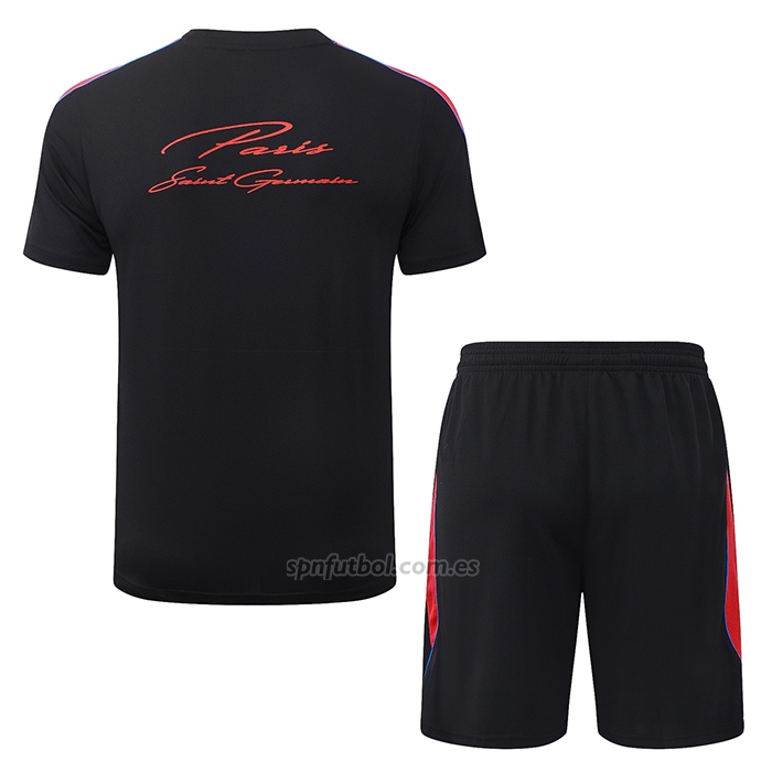 Chandal del Paris Saint-Germain Manga Corta 2026-2027 Negro - Pantalon Corto